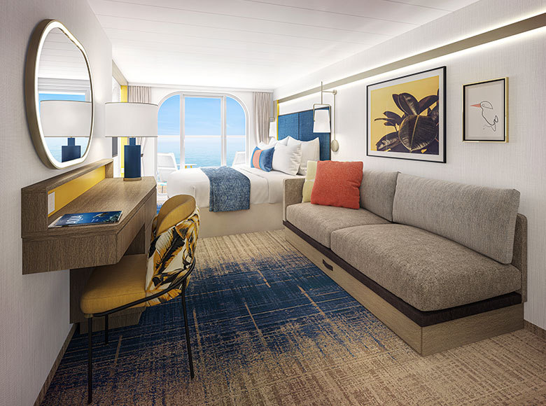 Ocean View Balcony: D4